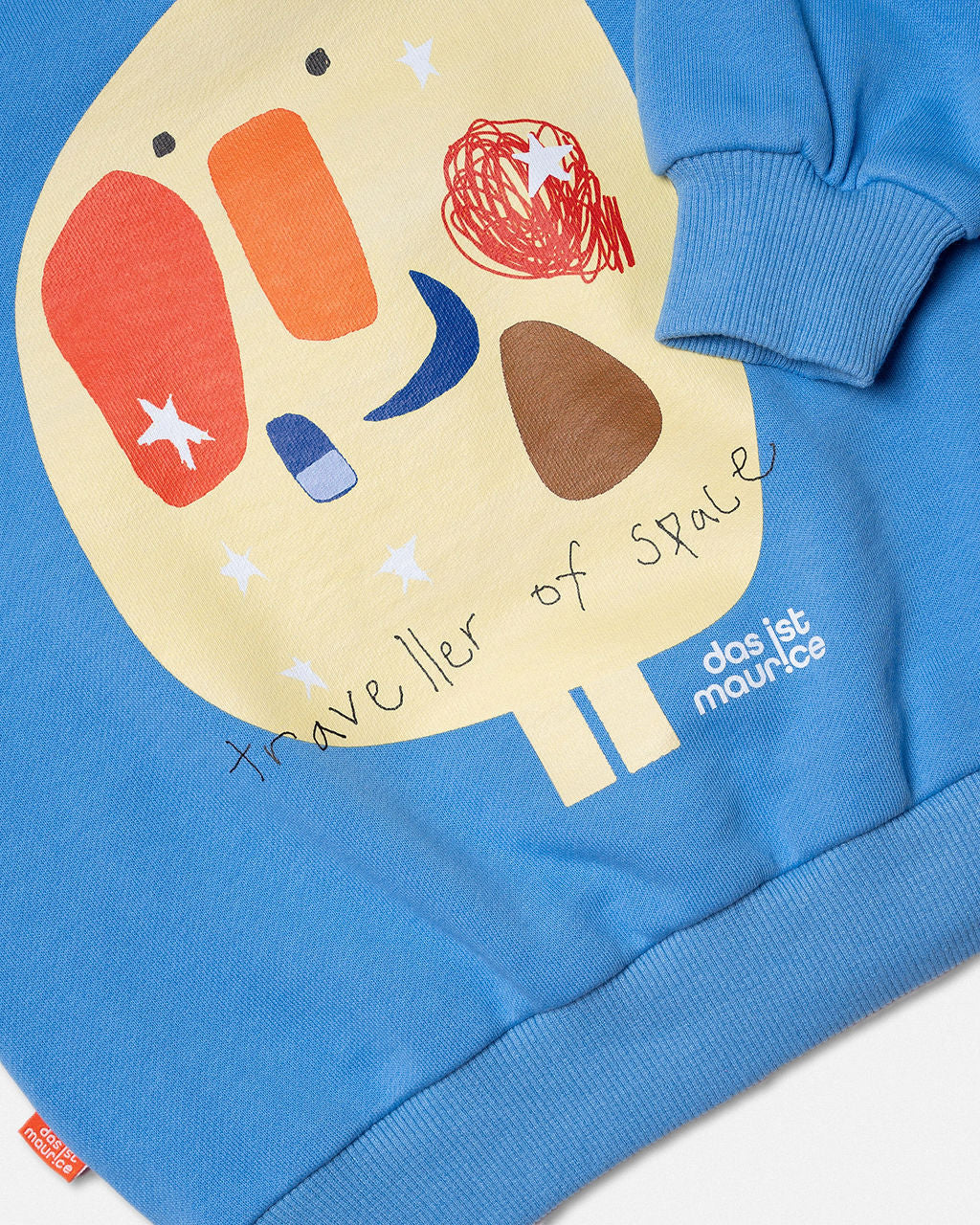 Pullover Sky Blue Space Man