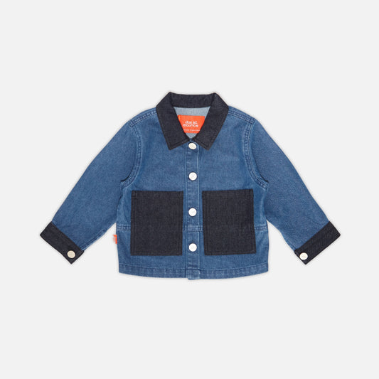 Denim Patch Jacket