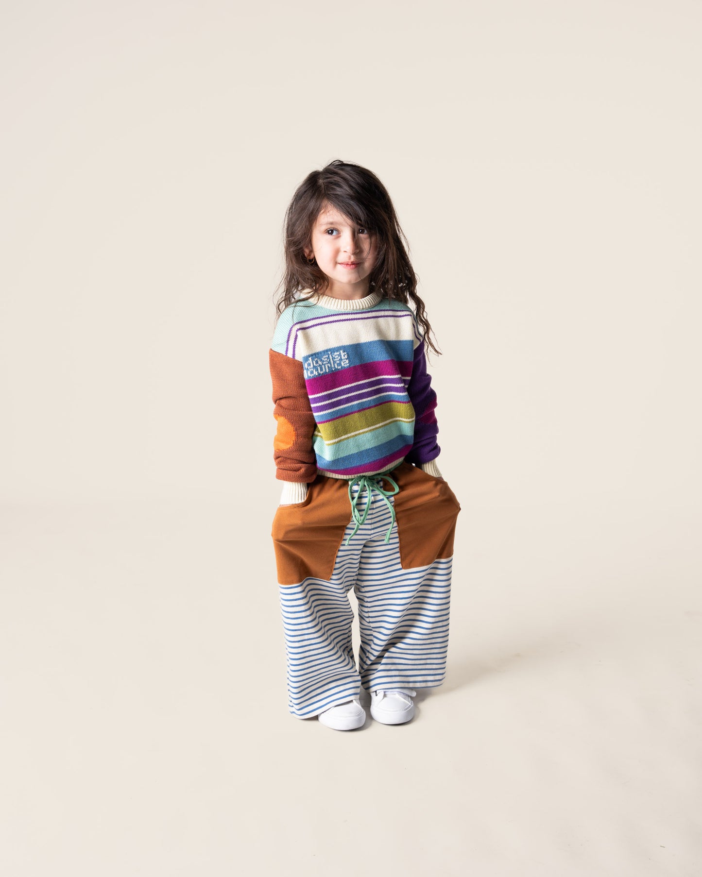 Wide Leg Pants | Stripes
