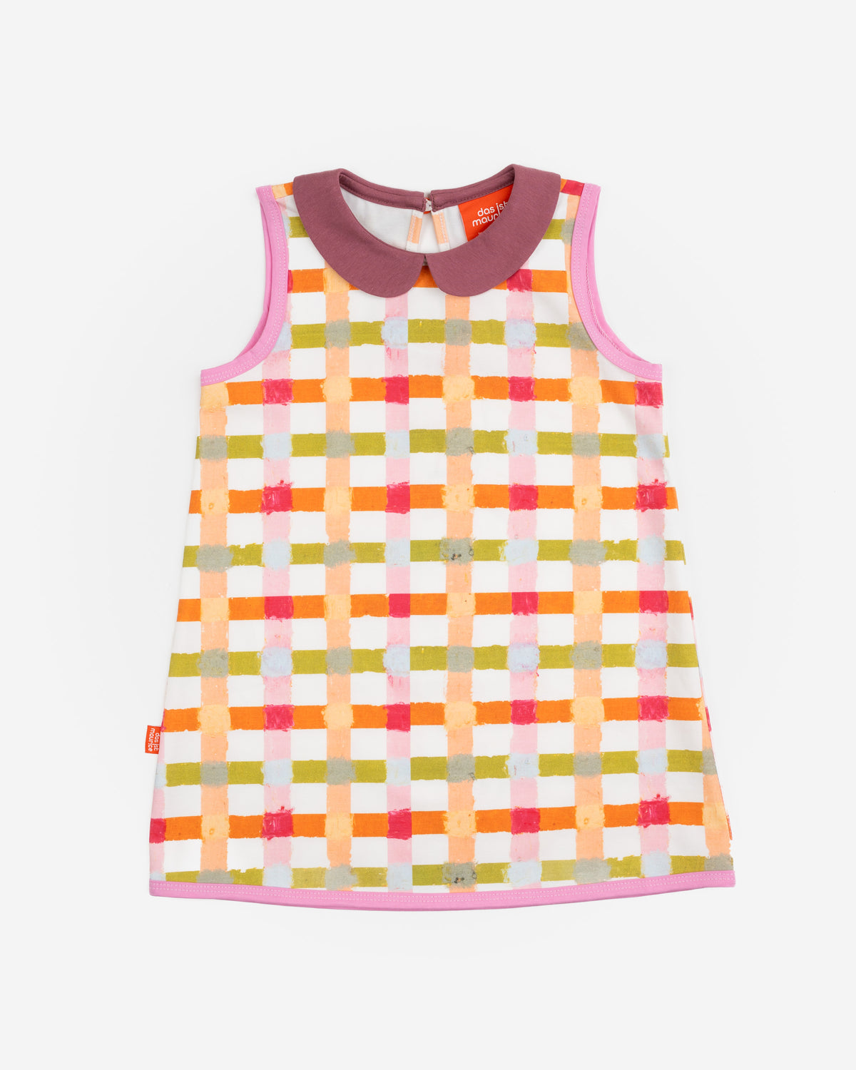 A-Line Dress | Pastel Gingham