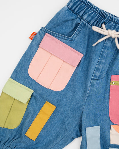 Pocket Pants | Light Denim