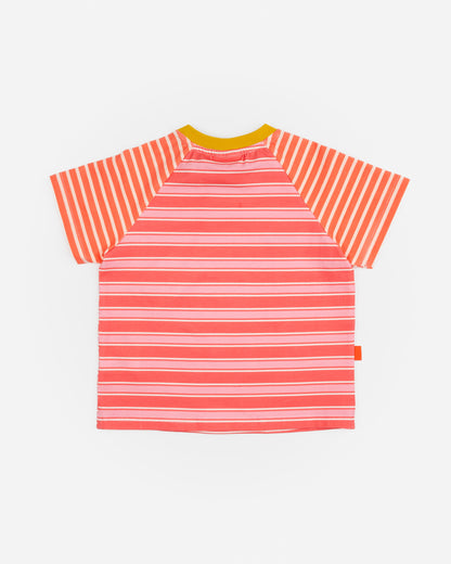 Raglan T-Shirt | Coral