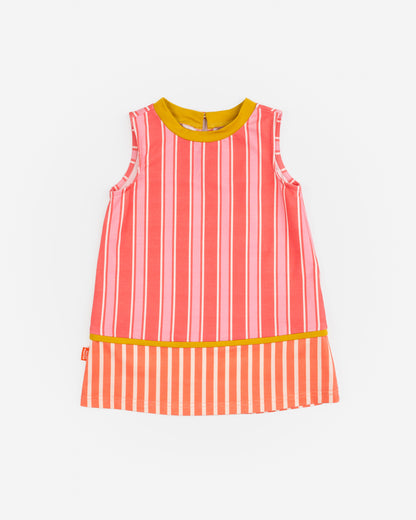 Sleeveless Dress | Coral