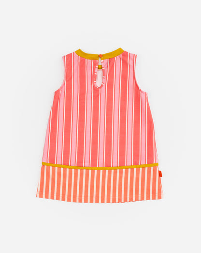 Sleeveless Dress | Coral