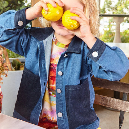 Denim Patch Jacket