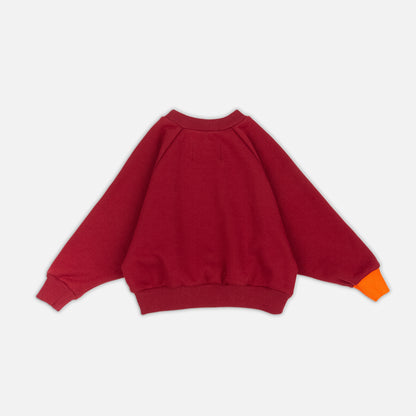 Crew Neck Jumper Plum