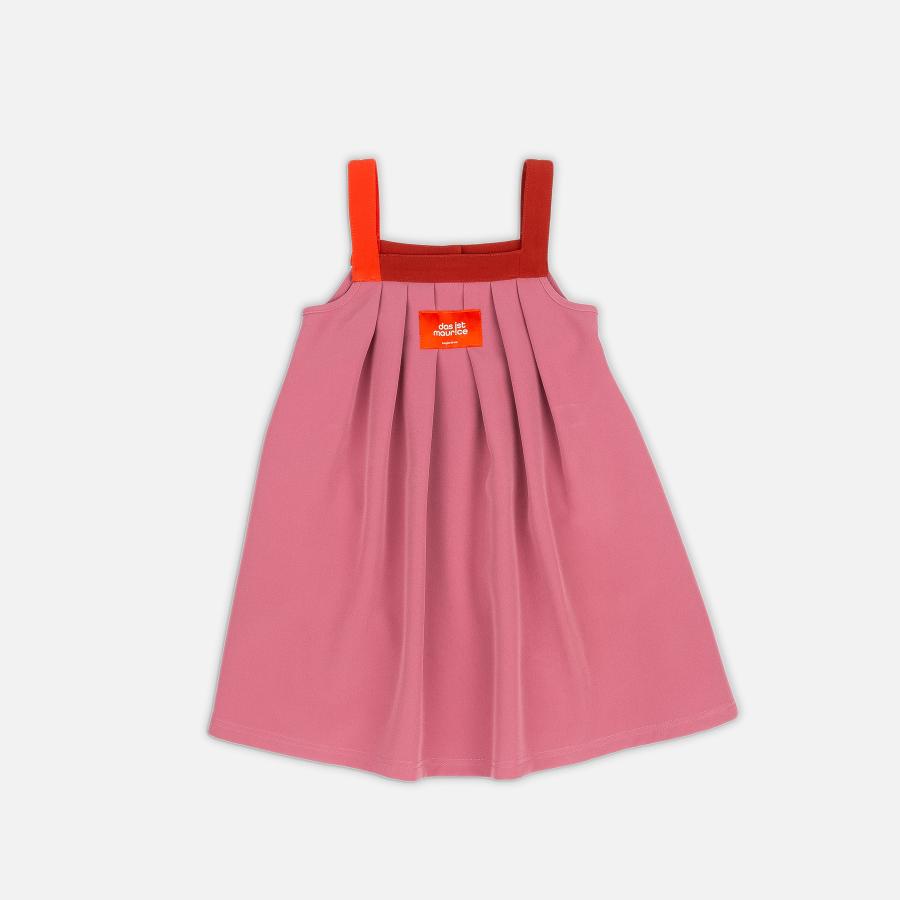 Pinafore Dress Mauve