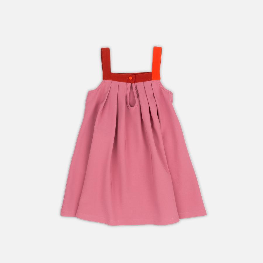 Pinafore Dress Mauve