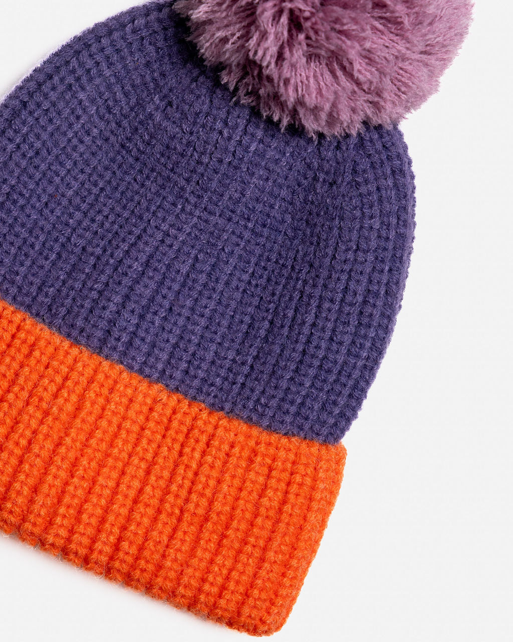 Beanie | Purple & Orange