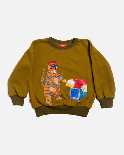 French Terry Pullover | Tiger the Postie