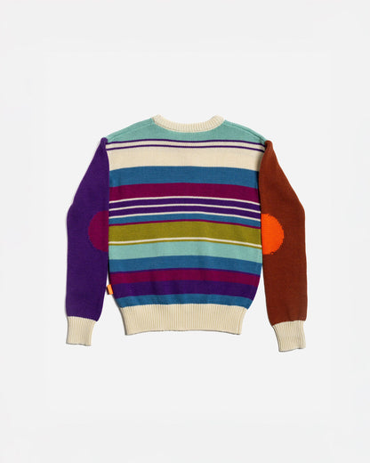 Jersey Knit Sweater |  Ski Stripes