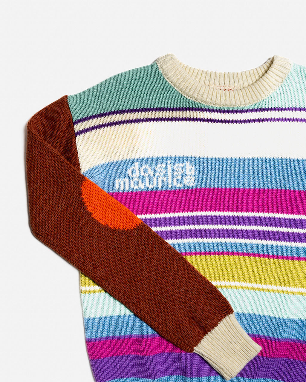 Jersey Knit Sweater |  Ski Stripes