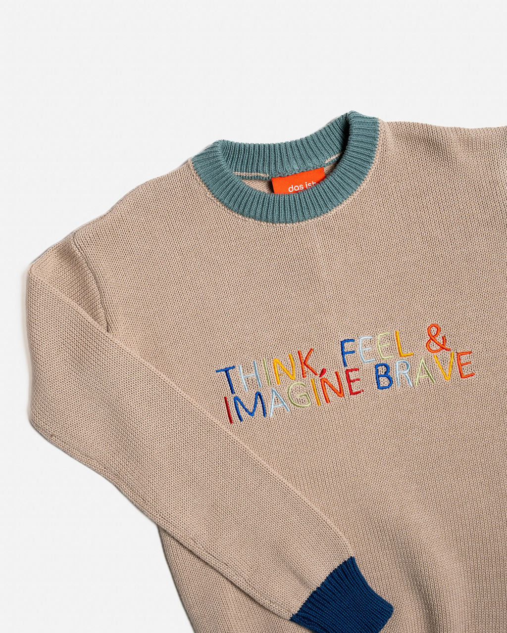 Embroidered Knit Sweater |  Imagine Brave