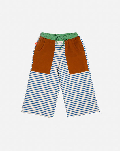 Wide Leg Pants | Stripes