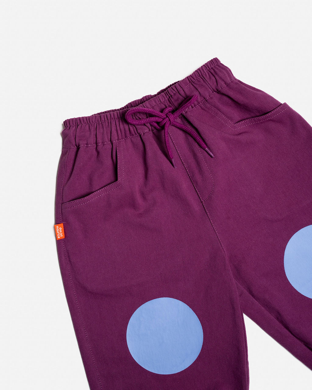 Indigo Barrel Pants | Blueberry