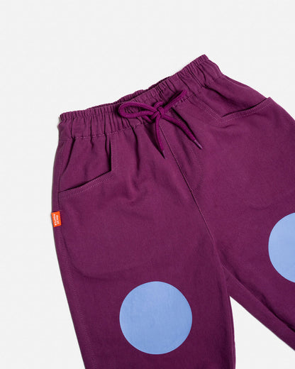 Indigo Barrel Pants | Blueberry