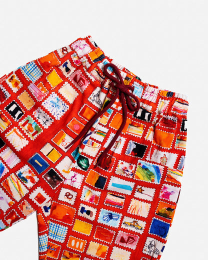 Barrel Pants | Stamps