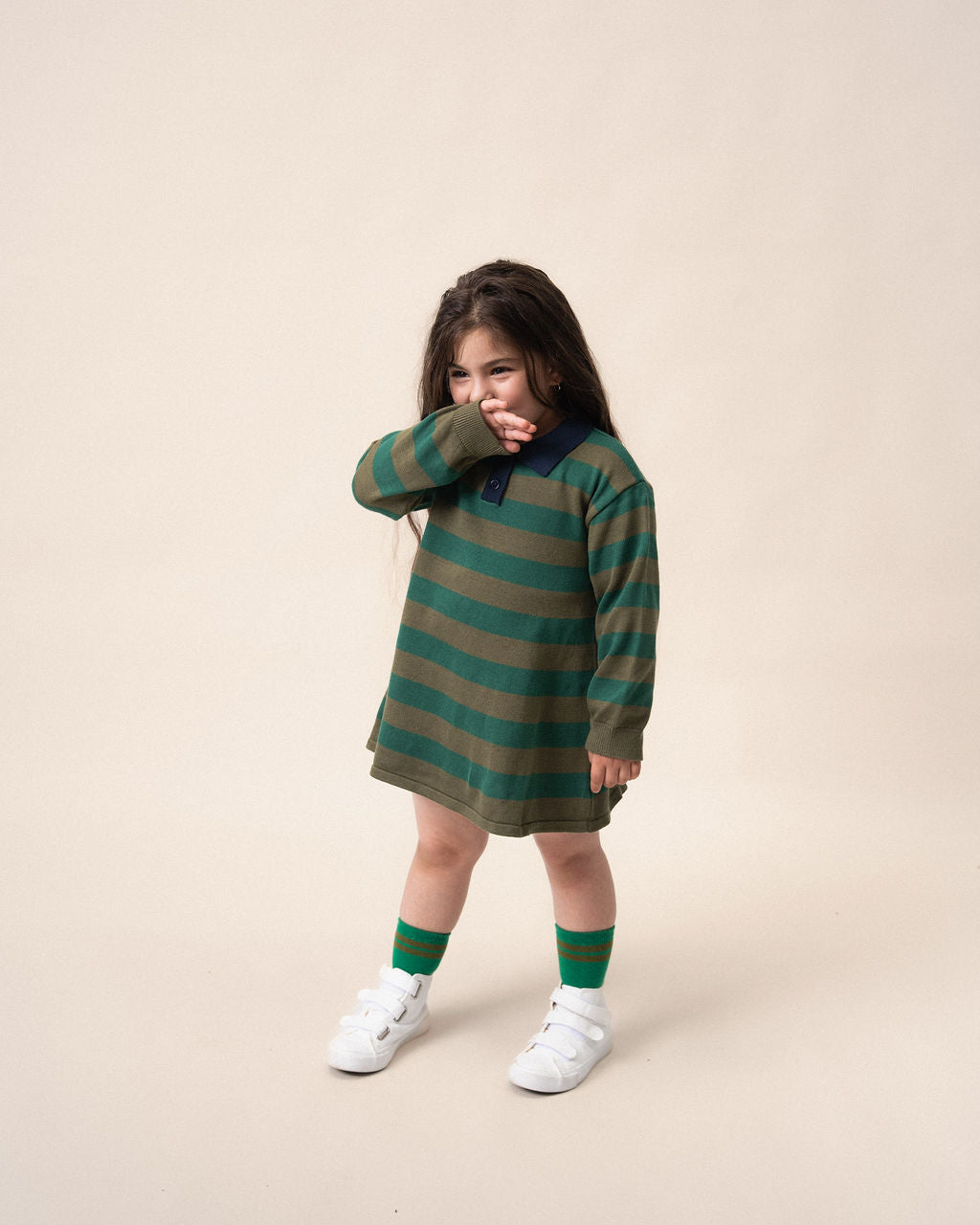 Socks Green Stripes