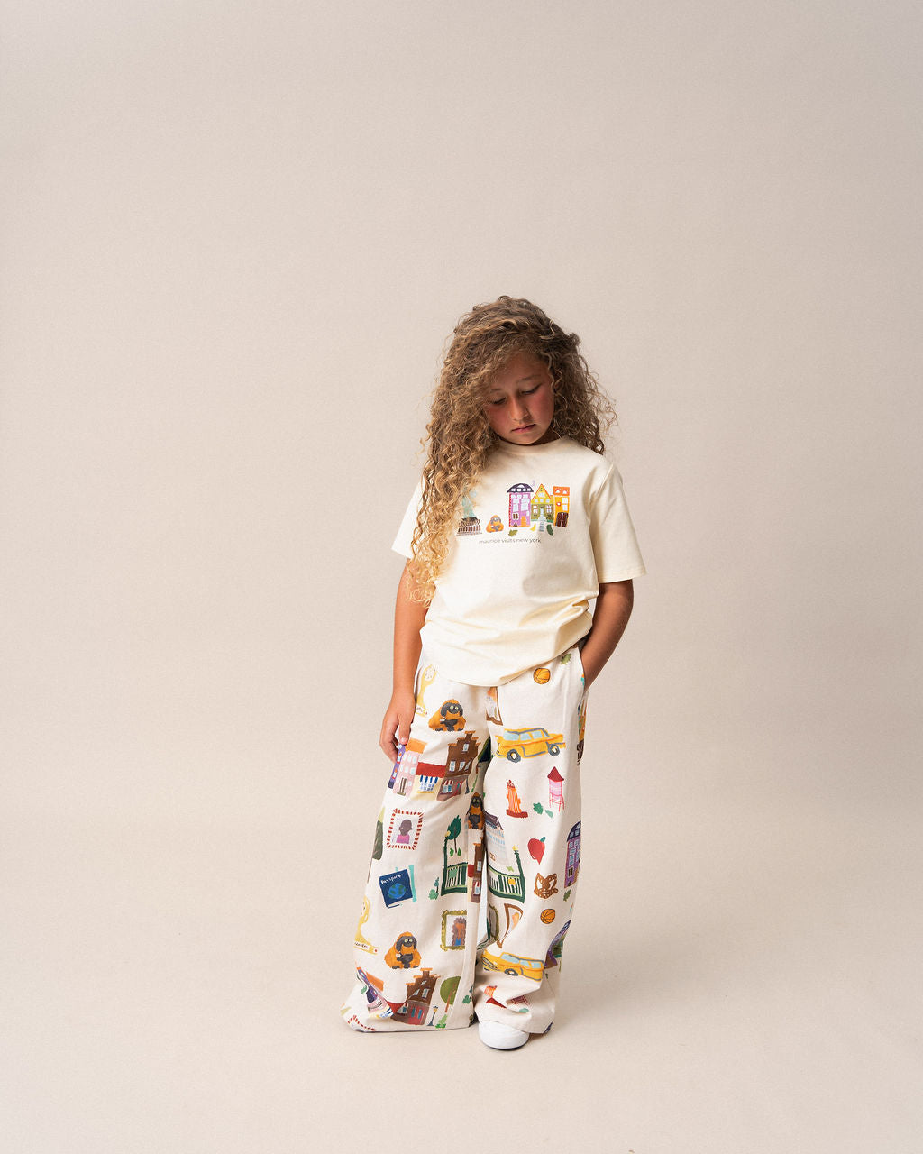 Wide Leg Pants Maurice Goes to NY