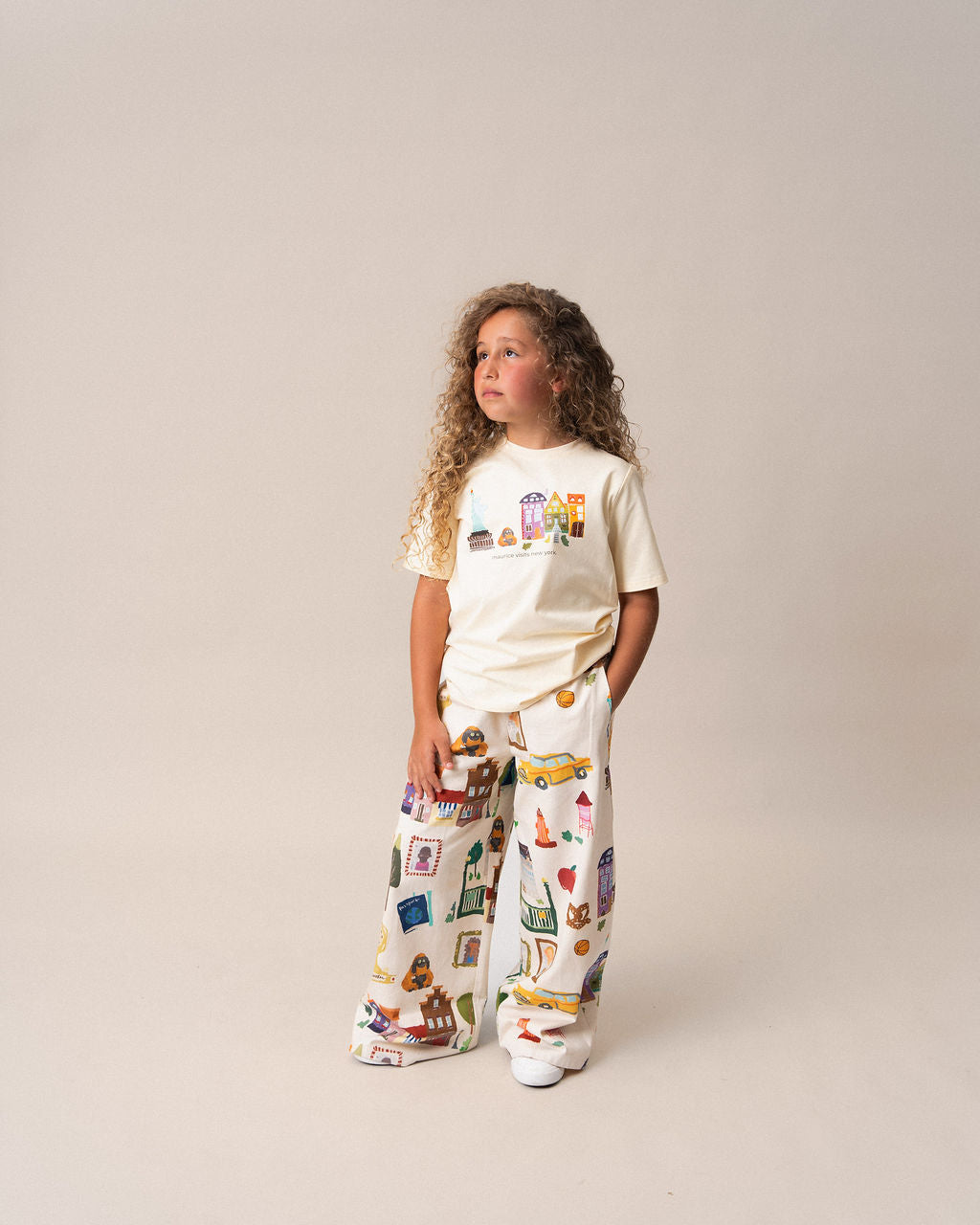 Wide Leg Pants Maurice Goes to NY