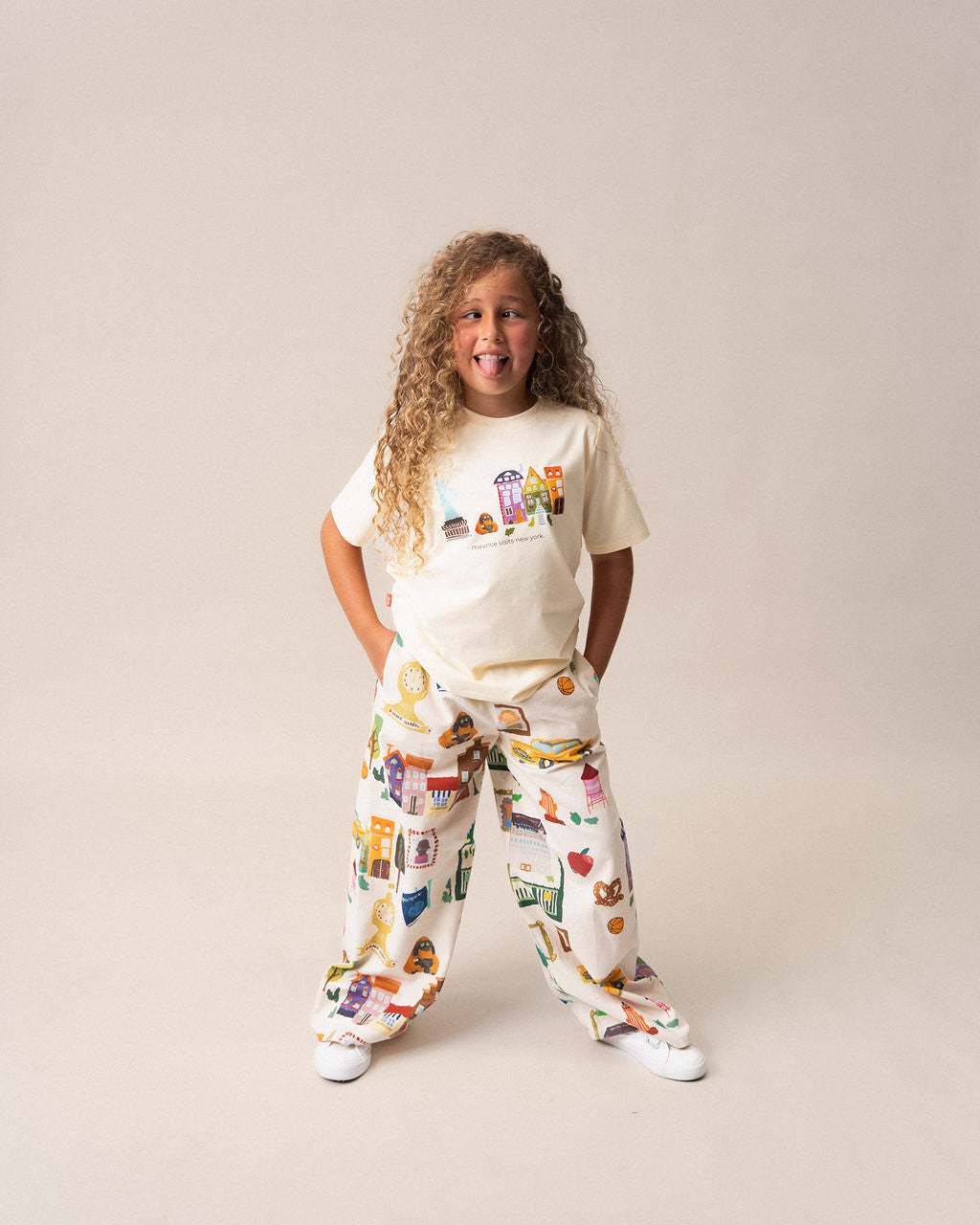 Wide Leg Pants Maurice Goes to NY