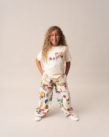 Wide Leg Pants Maurice Goes to NY