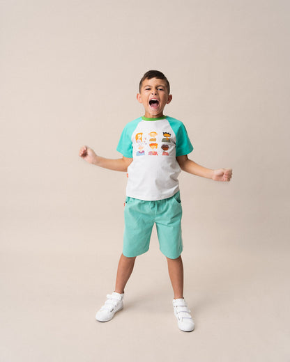 Bermuda Shorts Teal