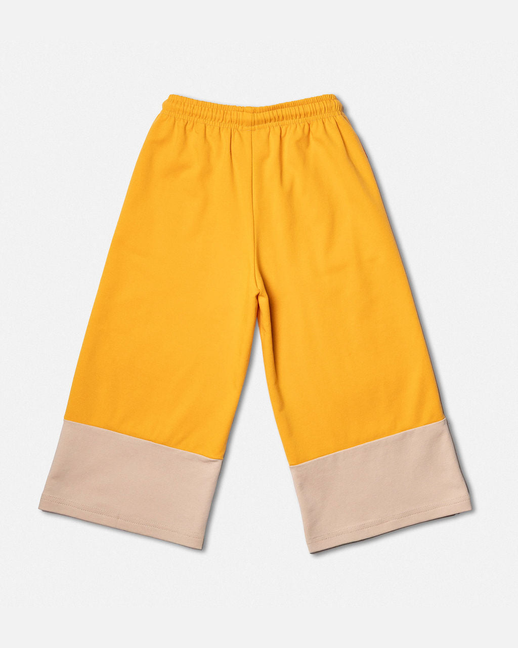 Wide Leg Pants Yellow