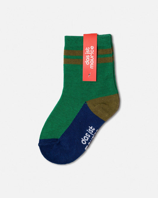 Socks Green Stripes