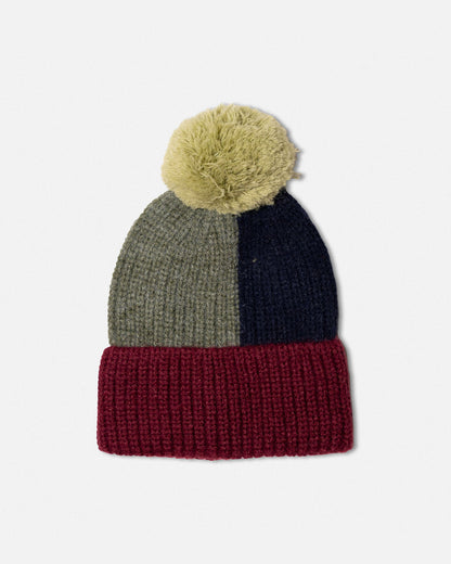 Beanie Maroon & Navy