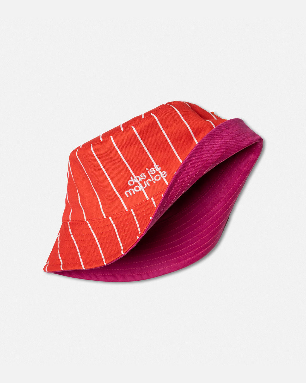 Reversible Bucket Hat Pinstripe