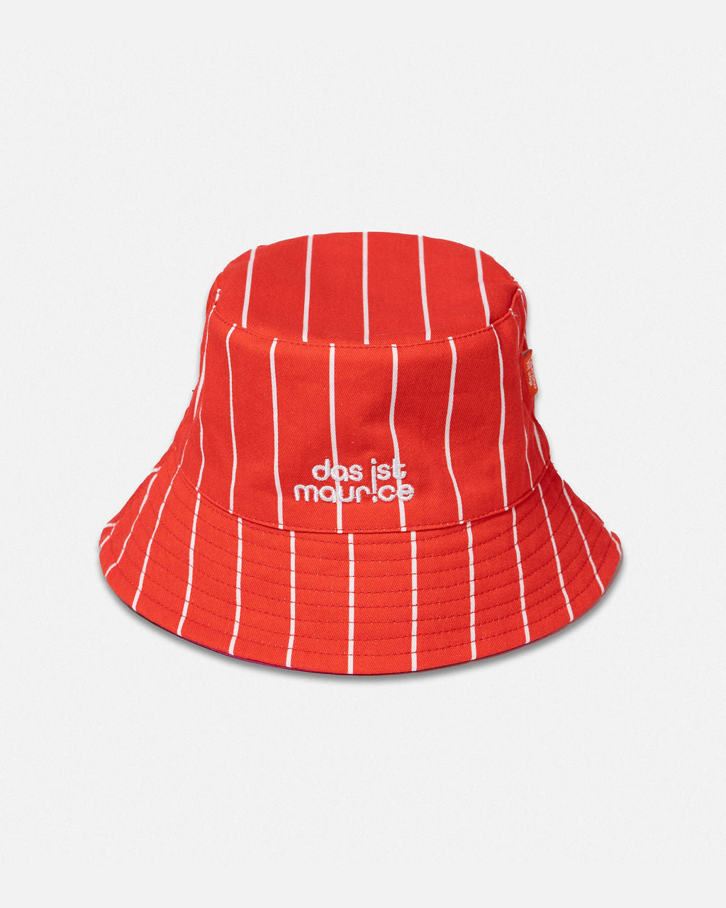 Reversible Bucket Hat Pinstripe