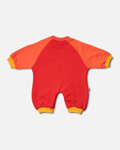 Romper Red Space Man