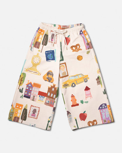 Wide Leg Pants Maurice Goes to NY