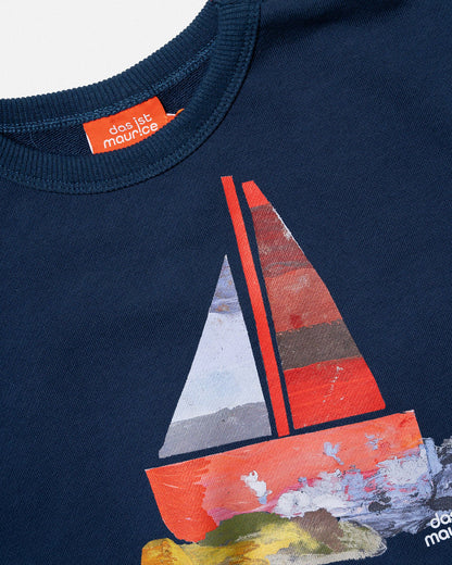 Pullover Navy Boats