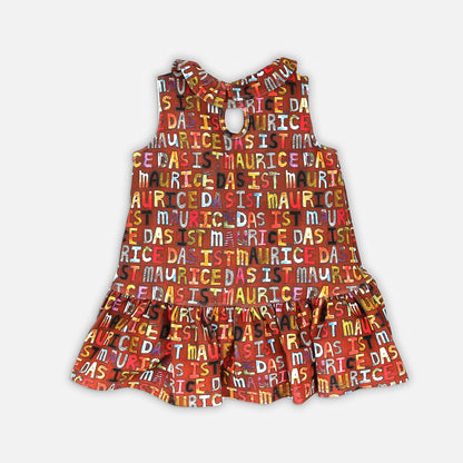 Ruffle Neck Dress Skylab