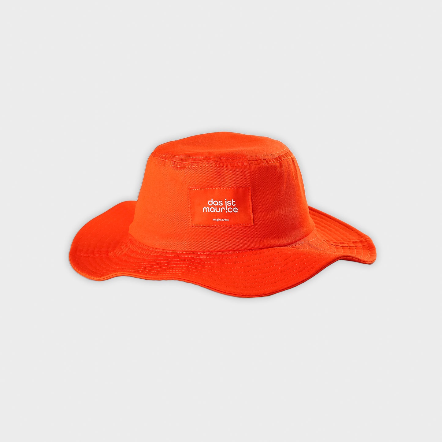 Wide Brim Hat Orange